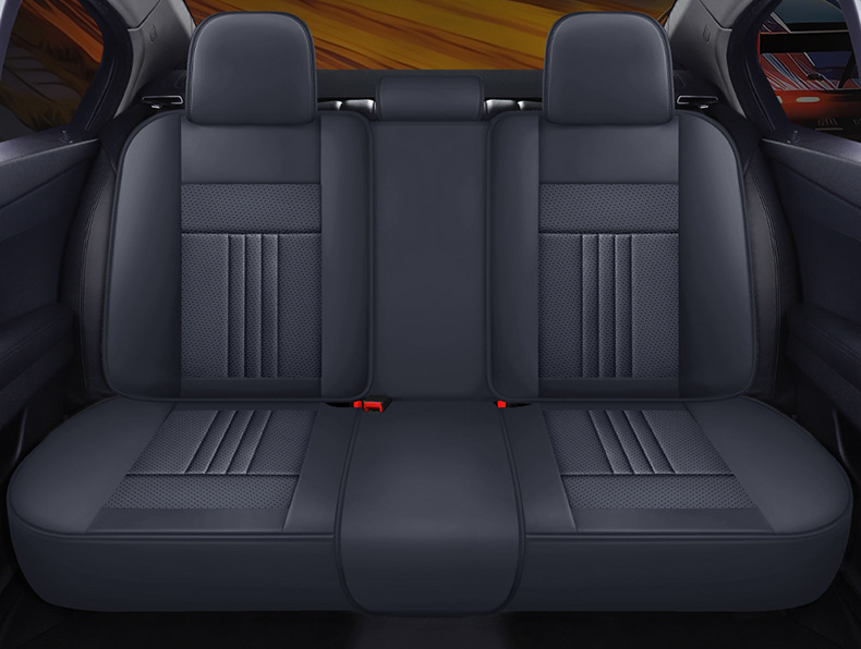New Car Seat Cover All-Inclusive Full Leather Four-Season Universal Seat Cushion Special Nappa Leather Seat Cover Breathable Cushion Wholesale