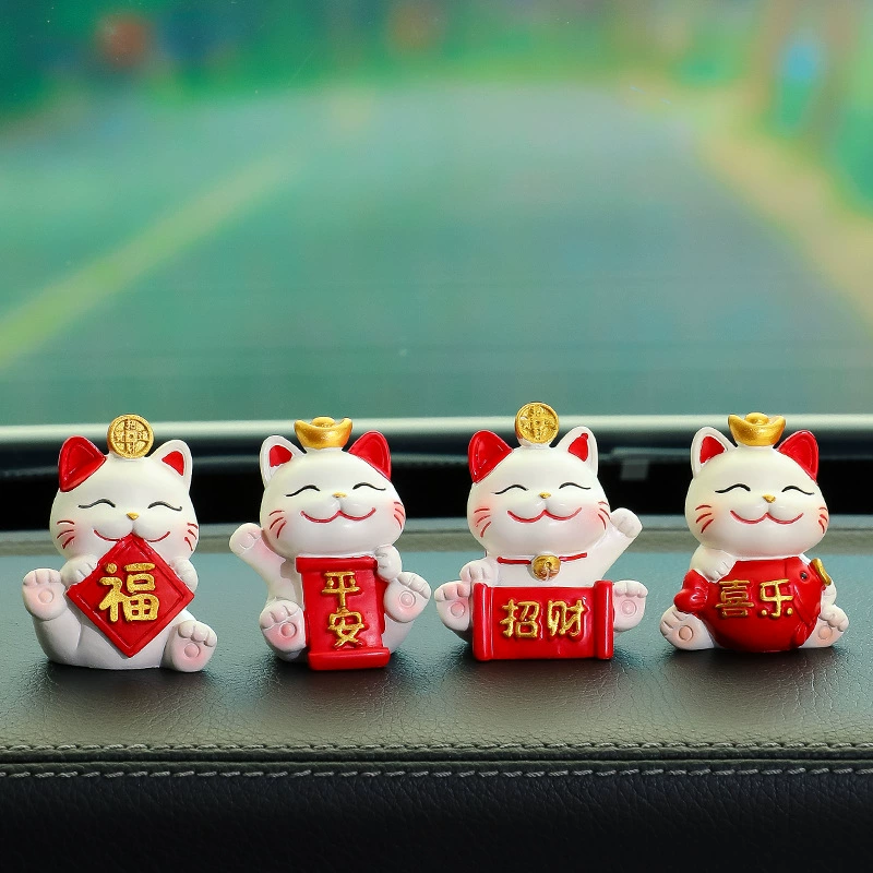 Урожай кошка автомобиля украшение центральной консоли внутри автомобиля