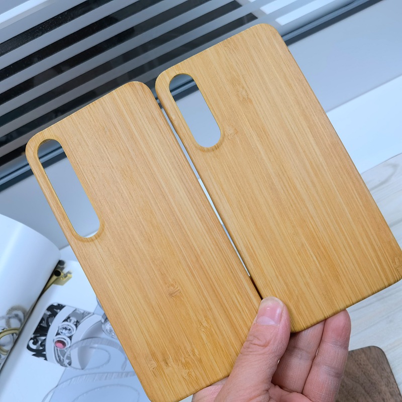 Meizu 21 mobilskal i trä skyddsfodral i neutral design_voghion.com