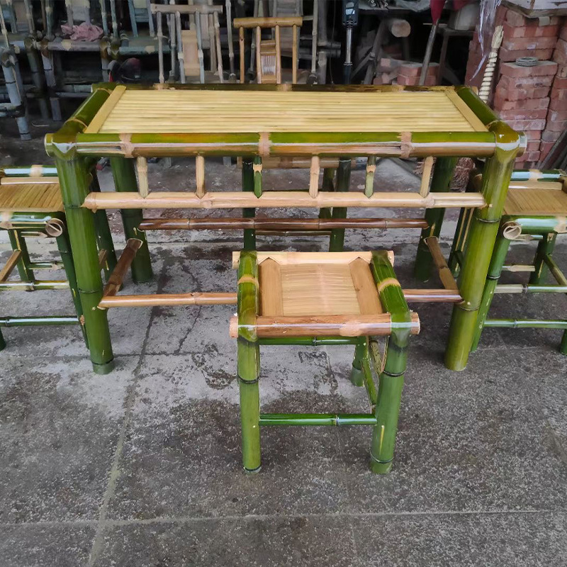 竹桌椅竹椅坝坝茶椅竹靠背椅手工庭院竹家具休闲椅户外火锅椅热卖-阿里巴巴