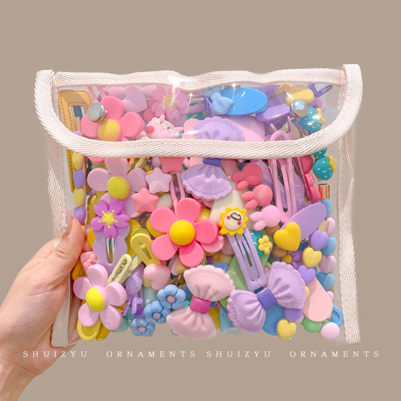 Clip de cabello de dopamina para niñas broche de cabello de la frente broche de cabello rotura BB clips lateral clips de cabello de bebé clips de frangeo toque