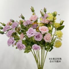 模造花多頭巻きバラバラバラバラ月季家庭結婚祝い花客間結婚祝い装飾