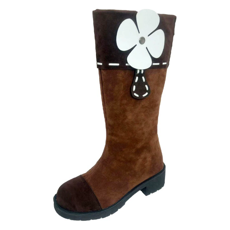 Анимационная обувная фабрика Прямые волосы Оригинальный God Coli COS Обувь для косплея Обувь второго измерения Выставка дизайна обуви Сапоги