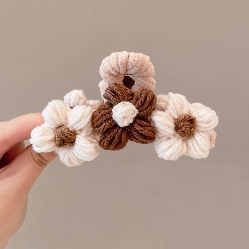 Mellard arco pelúcia clip de agarre de alta sensación de cabello grande clip de tiburón cabello más frascos clip de cabello de cabeza trasera