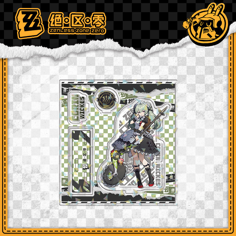 Acrylic stand custom MJ peripheral combination glass laser three-insert stand