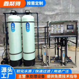 供应商用纯水机 全自动反渗透设备 源水过滤净化处理 2吨净水设备