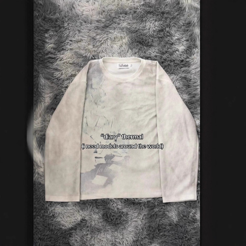 2026 autumn and winter new European and American street men and women's personality trend round collar men and women's Y2K all-matching pullover T-shirt wholesale
