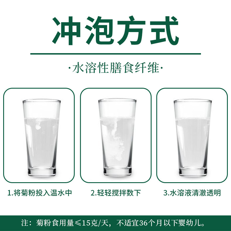 300克进口比利时菊粉水溶性纤维粉高膳食纤维益生元纤维菊粉现货|undefined