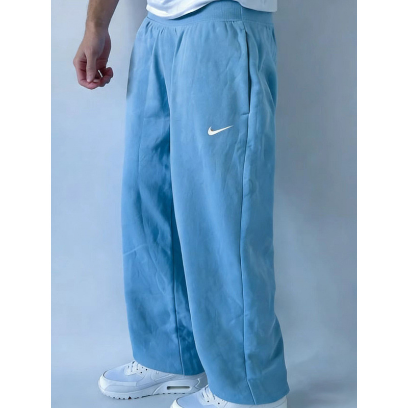 Nike Retro Wide Leg Sweatpants Light Blue