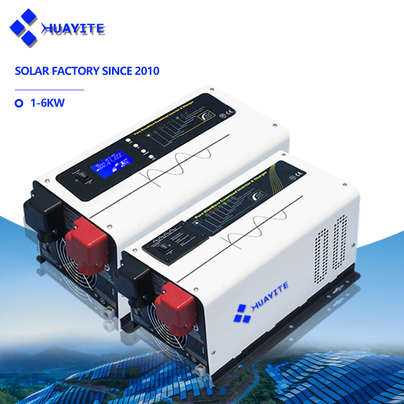 Cross-Border 2Kw12V24V 48V Solar Inverter 2000W 110V/220V with Charging Ups Function