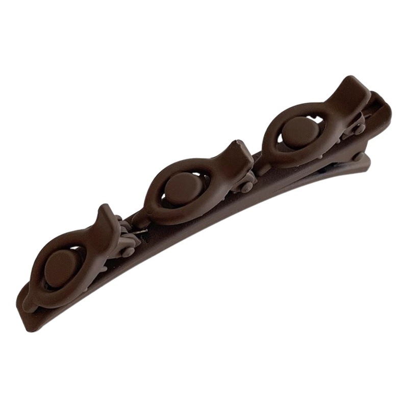 Pelo corto perm trenzado artefacto frente femenina lado Bangs horquilla rota princesa clip de pelo clip de pico de pato perezoso tocado