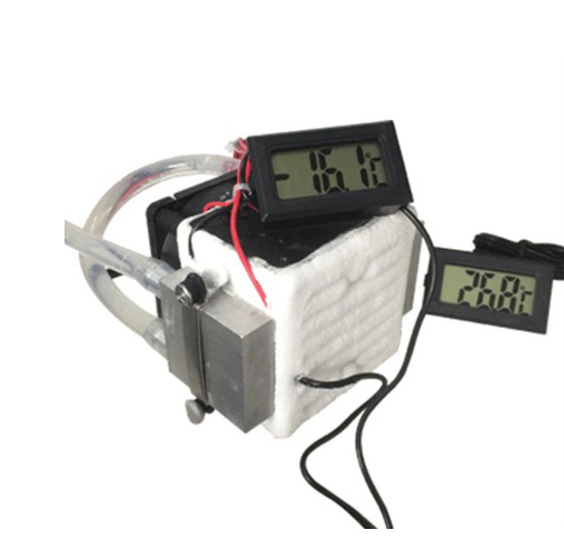 DC12V 108W半导体制冷片风冷空间小型空调水冷散热器