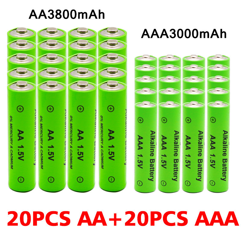 碱性可充电电池 工业级5号AA 1.5V可充碱性玩具电池4节装详情1