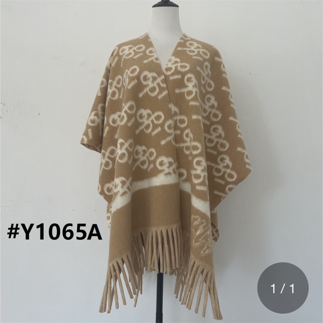 45-89 Tinta pintada capa gruesa caliente de color contrastante otoño invierno nuevo bufandas de capa de bordilla nacional chal a cuadros