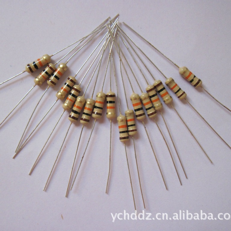 供应碳膜电阻1/4W散装 编带