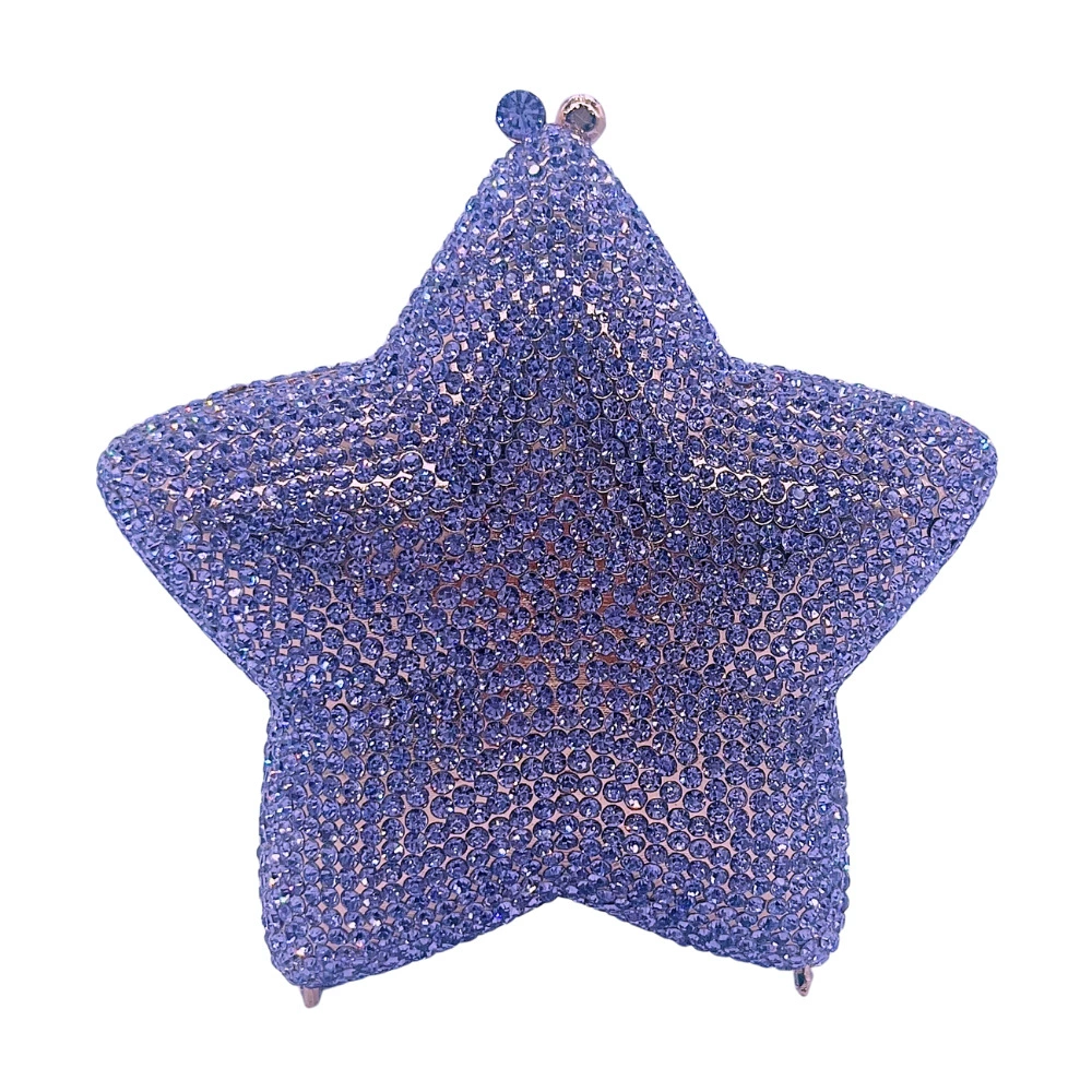 Строго отобранный новый набор Star Diamond Dinner Banquet Diamond Hand-Handed женская сумка клатч со стразами