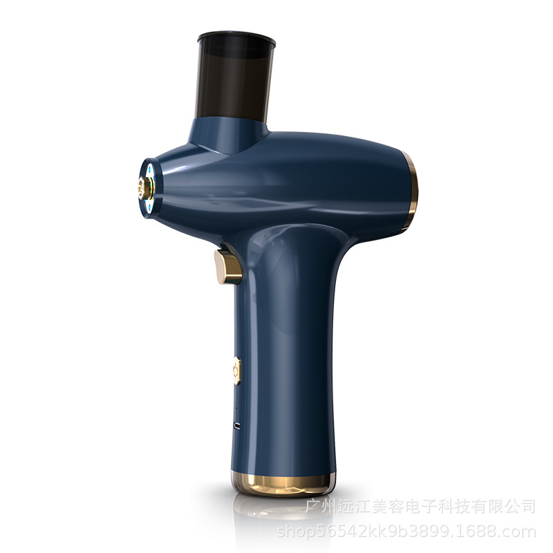 赤と青の光酸素注入器高圧酸素注入ナノスプレー水分補給家庭用スプレーガンハンドヘルド水質計美容室|undefined