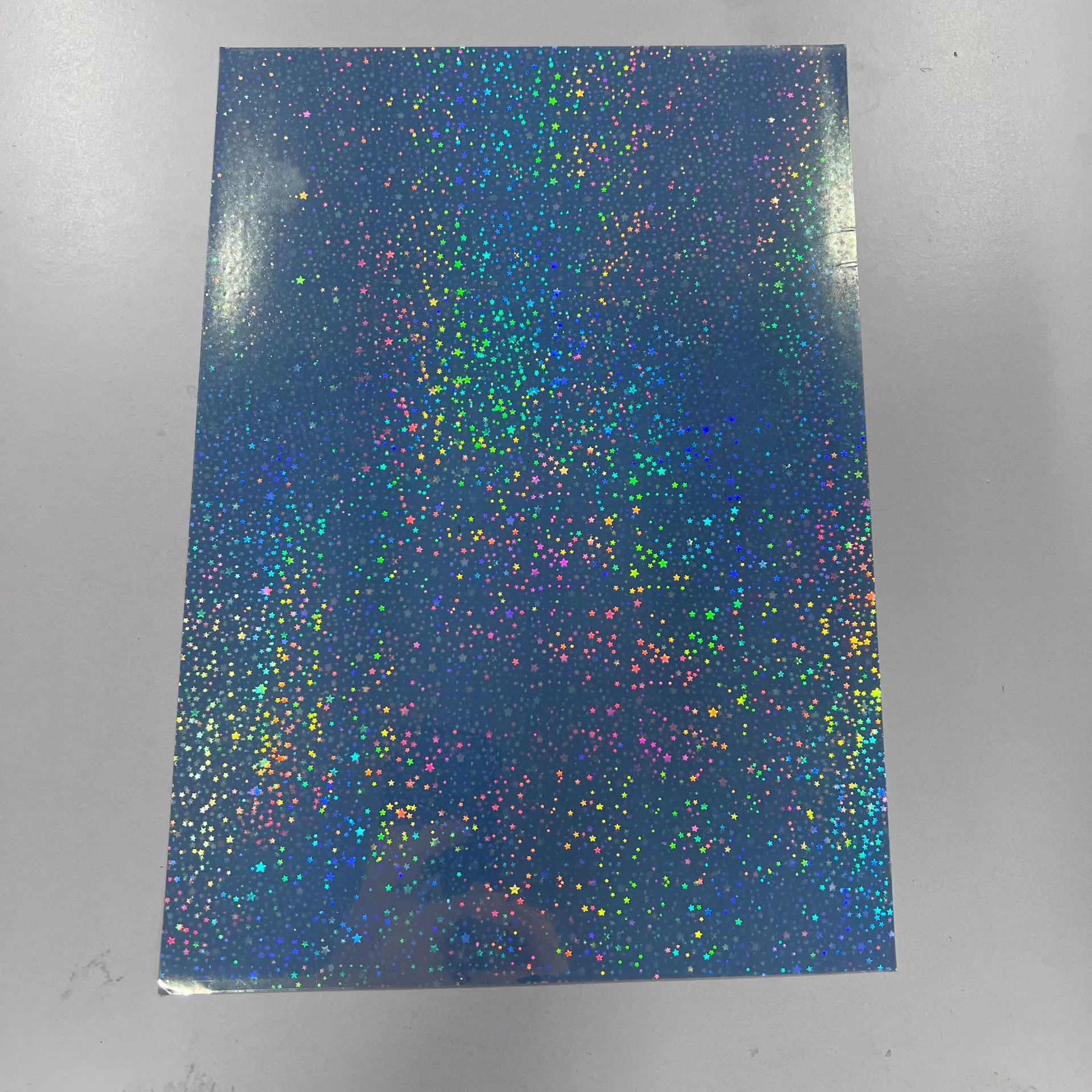 Голографическая радуга водостойкая наклейка, лазерная печать, 21.6 × 28 см (11 дюймов)