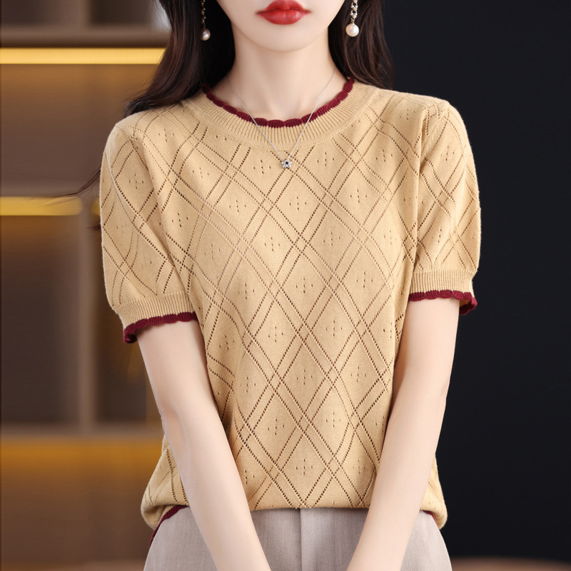 summer knitted T-shirt