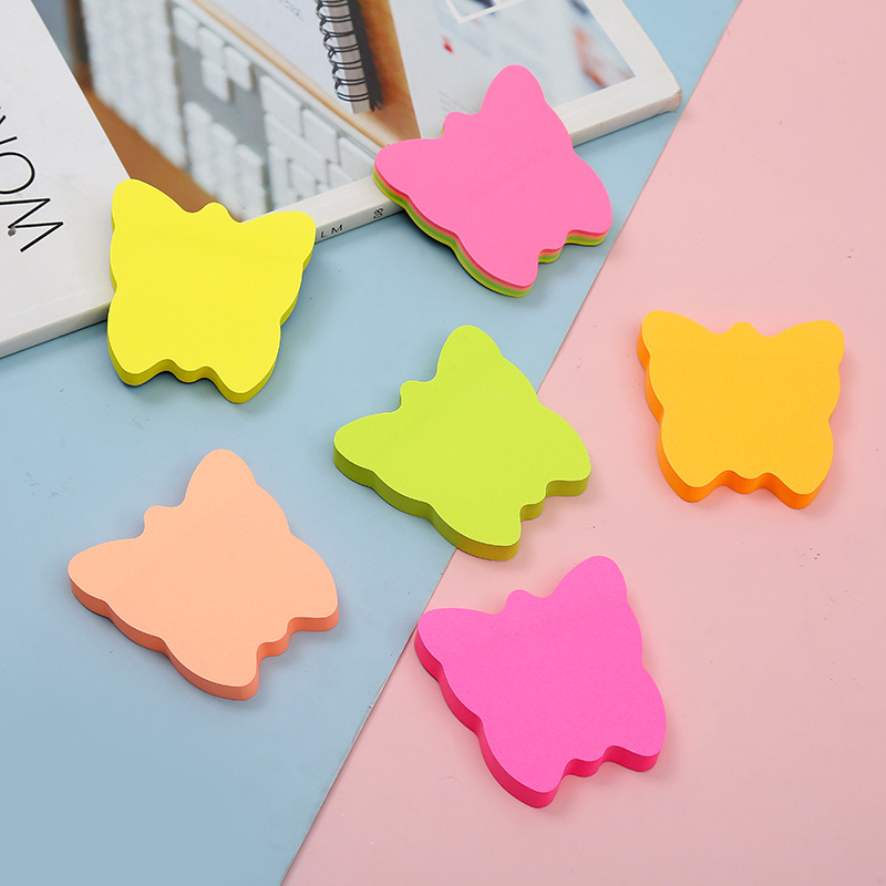 70x70mm 나비 100 페이지 (색상 랜덤)