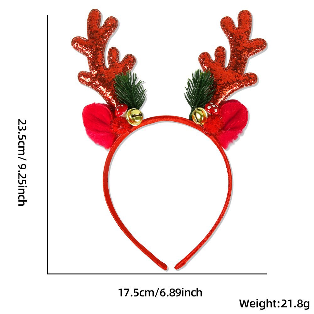 Amazon Navidad Decoración Diadema Sombrero de elfo Tombro Niños Suministros de fiesta para adultos Santa Claus Piernas Diadema image 29
