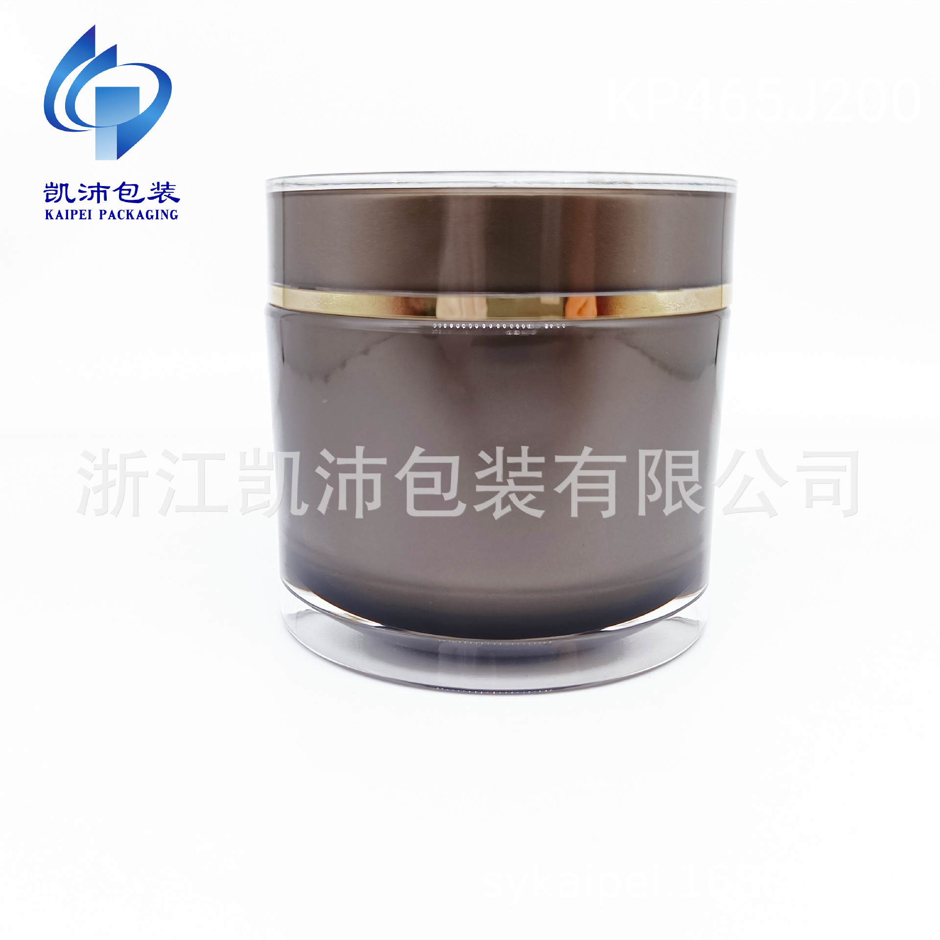 新款  直圆亚克力膏霜瓶200G，大容量面膜瓶 身体乳 发膜瓶