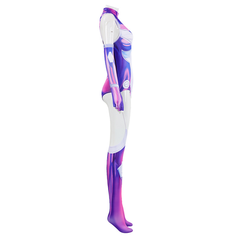漫優品成人児童女子3dプリントスパンデックスレオタード少年タイタン星火コスプレ|undefined