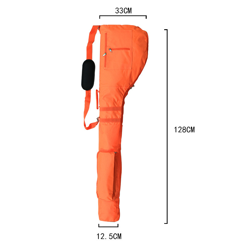En stock bolsa de golf bolsa de pistola suave bolsa de pelota plegable Portátil Bolsa de Club bolsa de almacenamiento suministros de golf al por mayor
