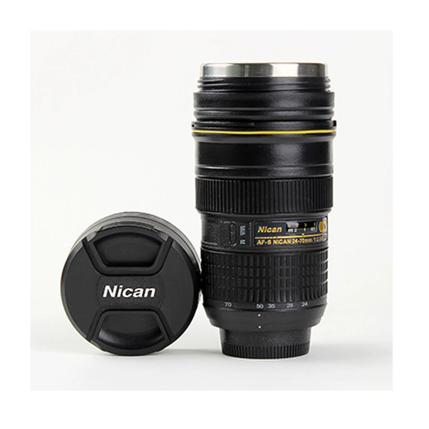  Camera, coffee lens stainless steel for men and women for elementary school students, internet celebrity