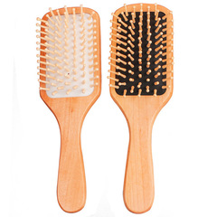 Air Cushion Cushion Comb Square Wooden Comb Portable Hair Straightening Massage Cushion Comb Large Board Wholesale Manufacturer