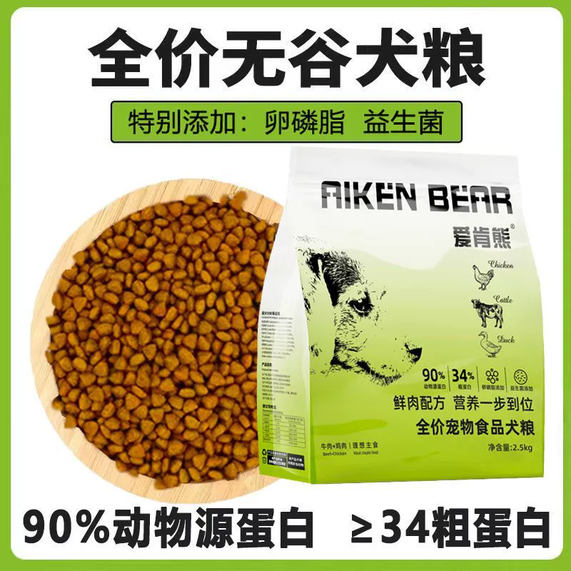 Энзиматически обработанное свежее мясо, лиофилизированная мясная нить, беззерновой корм для собак Тедди Бишон, померанский шпиц, взрослые собаки, щенки универсального типа для удаления слезных пятен и набора веса