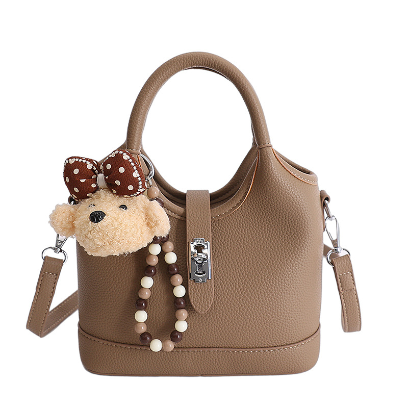 Bolsa de cubo portátil simple de alto valor de cara para mujeres 2026 venta caliente nueva sensación de alto nivel de moda exquisita bolsa de mochila image 10