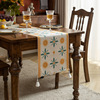 Cross -border table flag TABLE RUNNER Bohemian wind long cloth thermal insulation tea table cushion tea flag coffee table flag