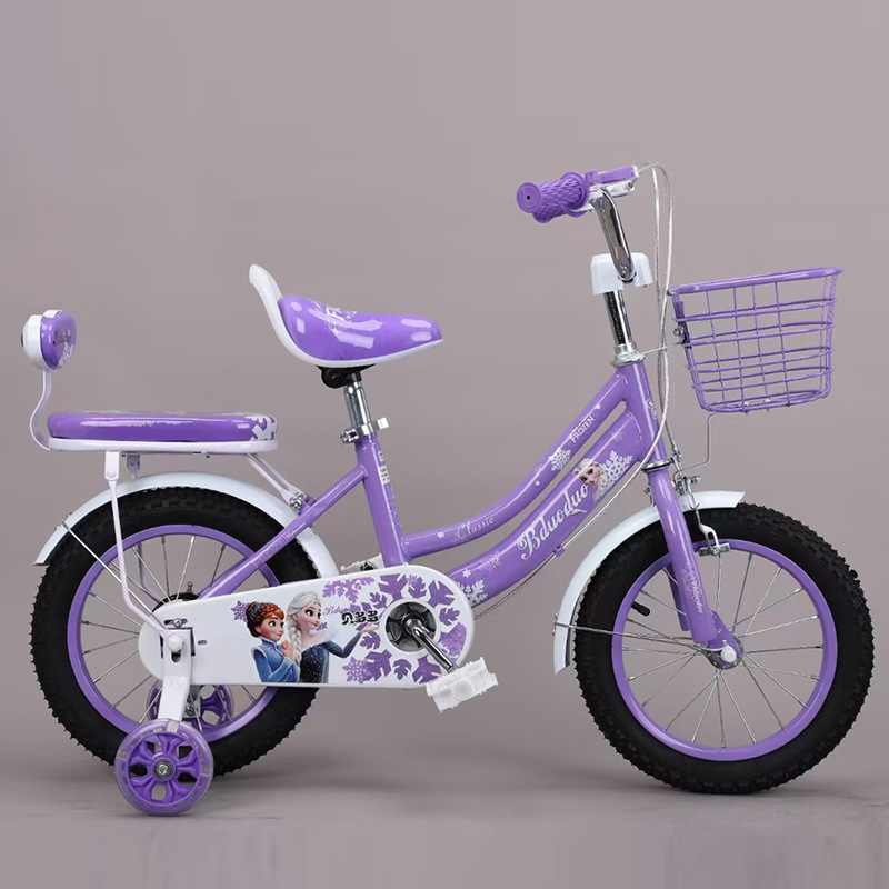 Bicicletas infantiles con ruedas auxiliares 3 - 8 años de edad 12 pulgadas 14 pulgadas 16 pulgadas bicicletas de salida de bicicletas
