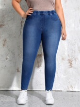 B 71681 Women's High Waist Jeans ��������ţ�п� �羳��Ӧ