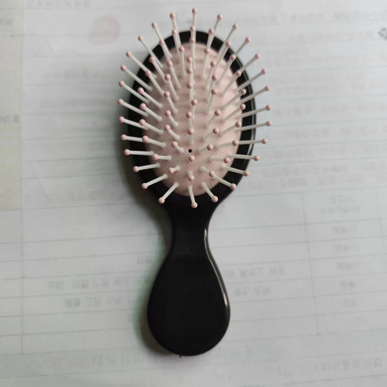 검은 손잡이 분말 바늘