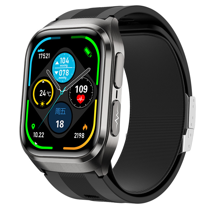 Cross-Border Popular Smart Watch S17 Bluetooth Call Blood Pressure Electrocardiogram Nfc Heart Rate Sleep Sports Body Temperature Sos