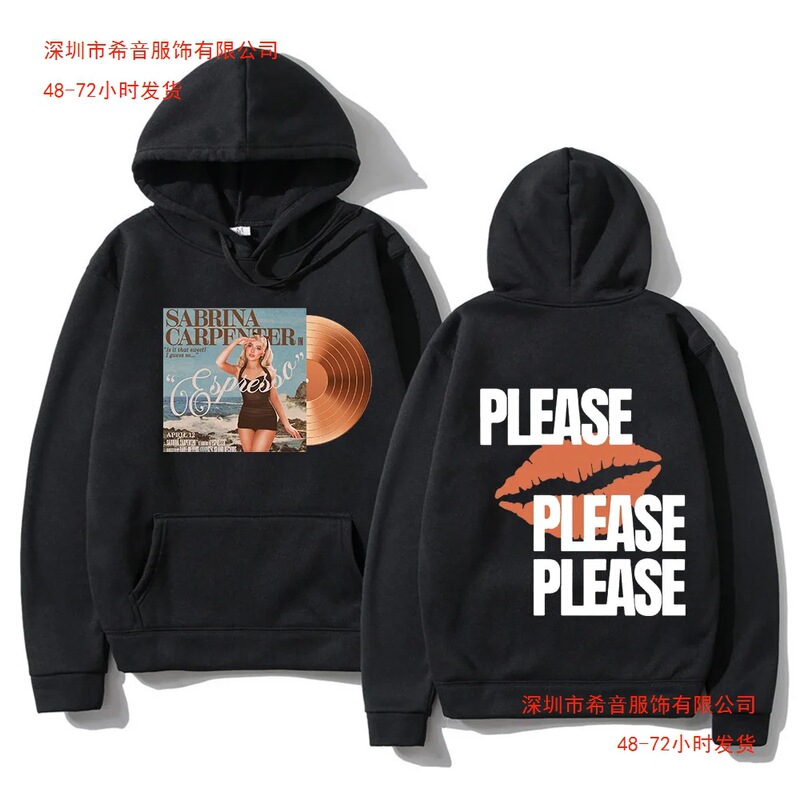Sabrina Carpenter Hoodie Men's Sweatshirt with Letter Print Wool Pullover Hoodie Sabrina Carpenter Hoodie Men's Sweatshirt with Letter Print Wool Pullover Hoodie