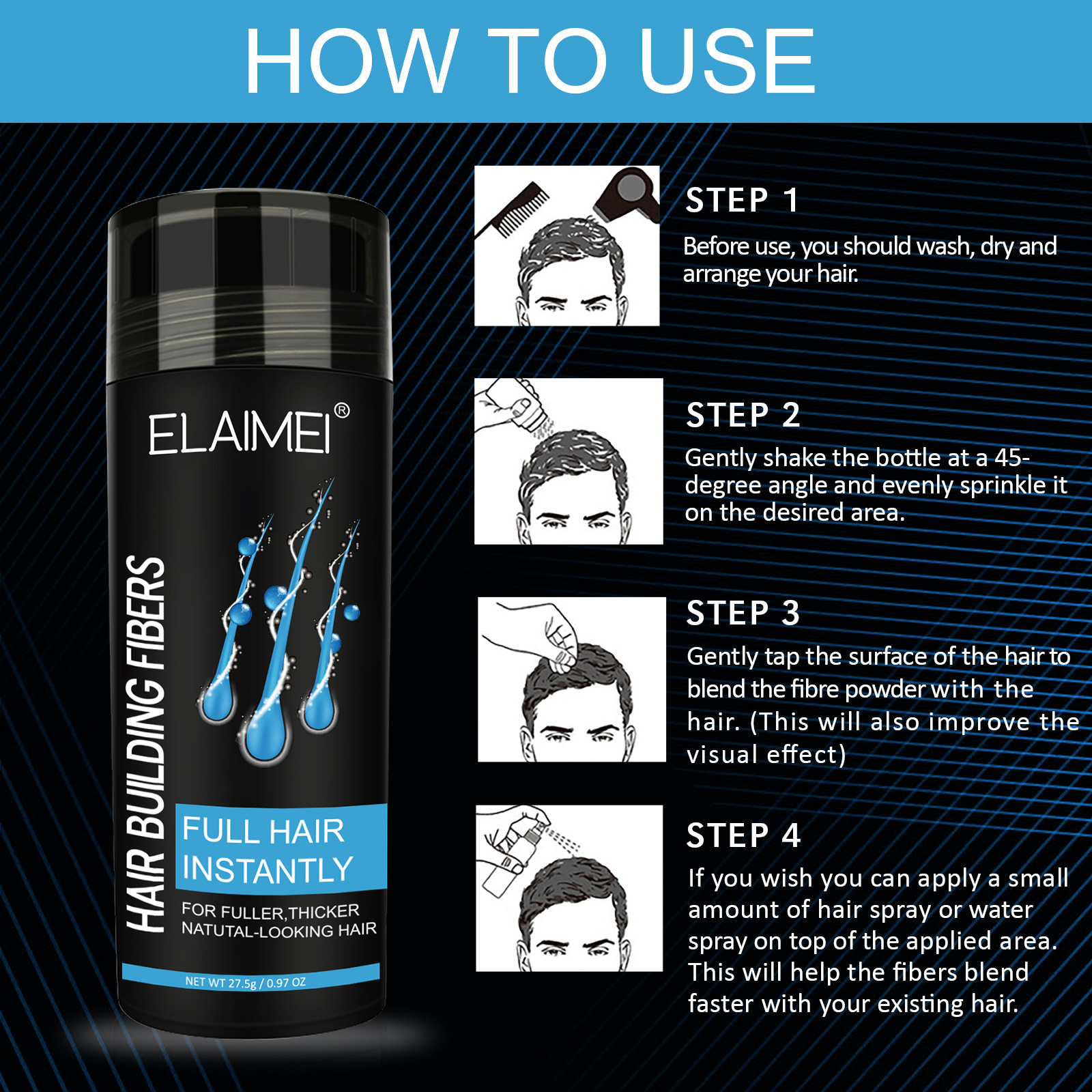Hair Fiber Effect