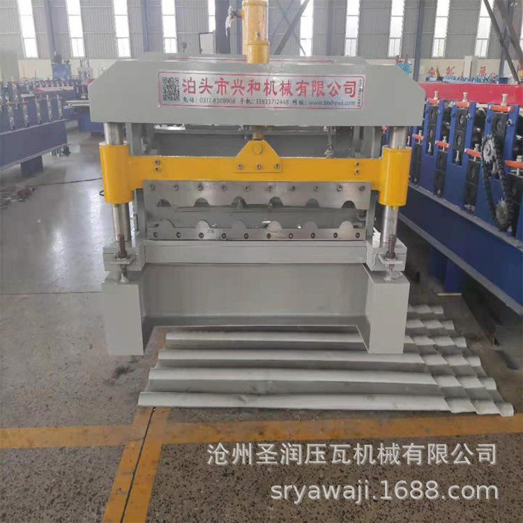 云南昆明现货供应 800琉璃瓦机器 压竹节琉璃瓦设备