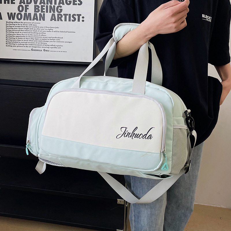 Bolsa de ejercicios, mochila deportiva de mujer, mochila multifuncional con zapato, bolsa de mano impermeable de gran capacidad, bolsa de viaje, bolsa de natación