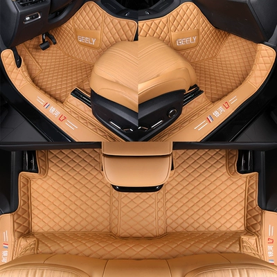Modelə uyğun ayaqaltı, L7 full-coverage car mats - galaxy-l72024-2025-model-car-floor-mats-single-layer-foot-mat-brown