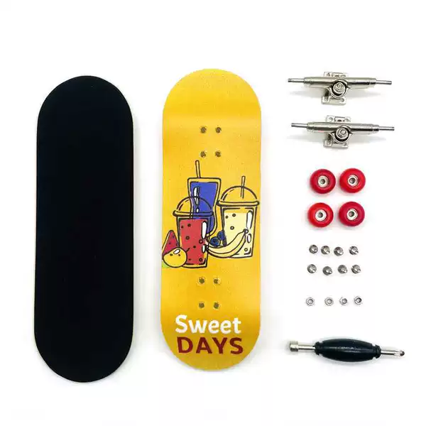 ↤↤↤Summer Cold Drink F10 (5 layers of maple + bearing wheel) 32MM↽↽↽