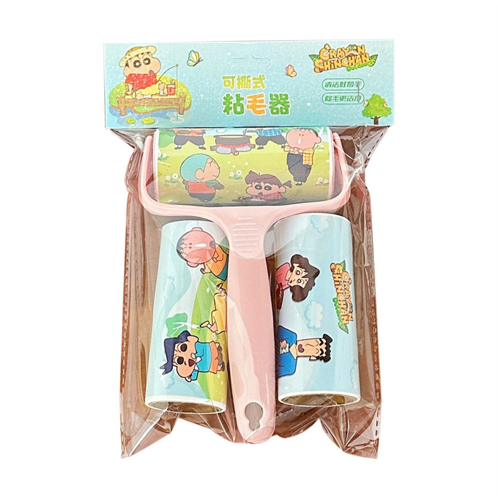 Crayón pequeño nuevo autorizado conjunto de pegador de pelo de alumno rodillo pegador de pelo para mascotas en el hogar artefacto de pegado de pelo