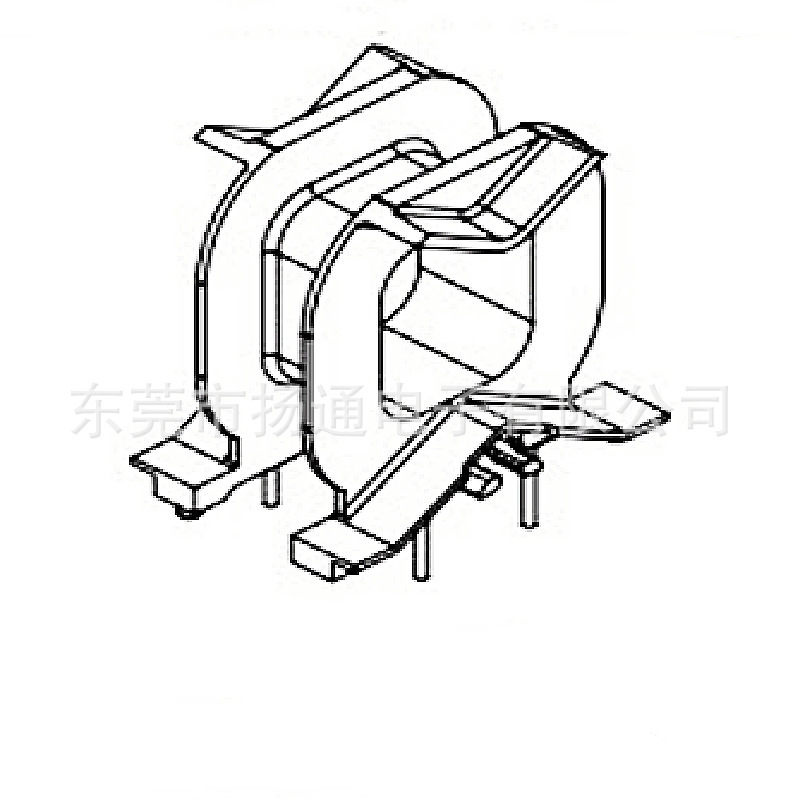 ATQ32变压器骨架ATQ32电木骨架2+2高频骨架BOBBIN线圈高频节能