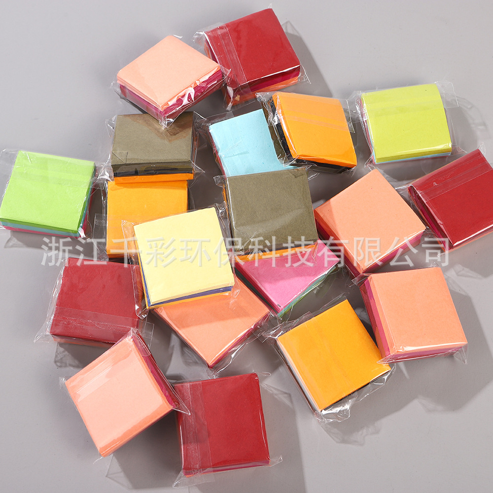 Transfronterizo 14g papel de copia de color estudiante hecho a mano papel de origami de arte de bricolaje papel de pera 5cm cuadrado 36 colores opcional