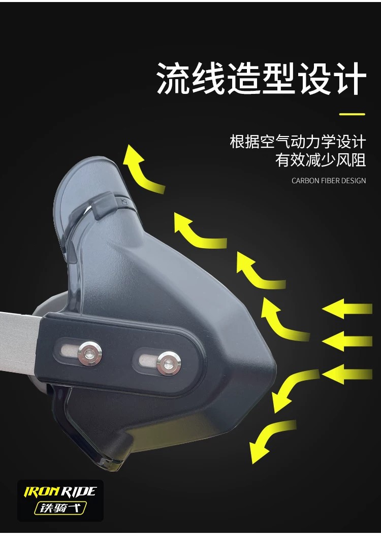 Scooter wind shield AFR125 hand wind shield UY125 modified Fuxi Qiaoge hand shield USR125 LA hand guard