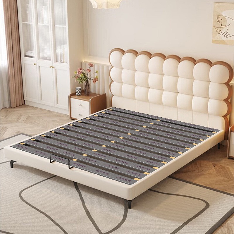 New American Biscuit Bed Children's Bed Boy Girl Cream Style Leather Bed Puff Soft Bag Internet Celebrity Princess