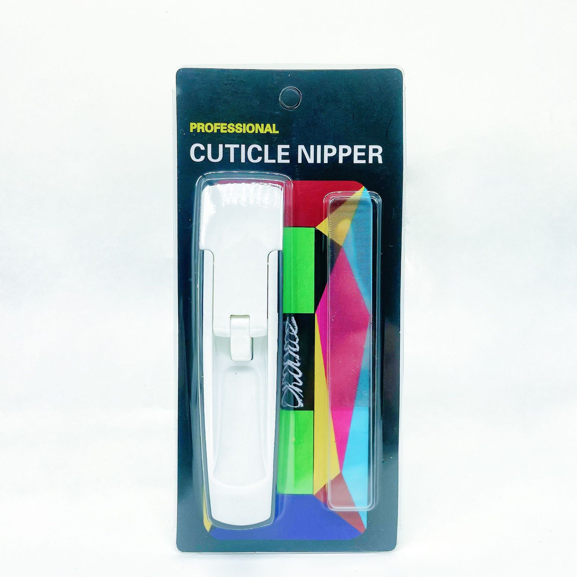 Fuente, punto de fábrica, nuevo mini corte de una palabra de boca oblicua, corte de uñas universal, herramienta de manicura portátil de dos piezas