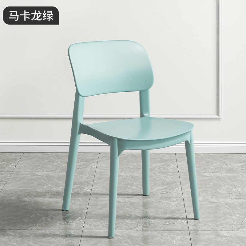 塑料椅子家用加厚餐厅餐桌餐椅舒服久坐商用藤编简约凳子靠背藤椅|undefined